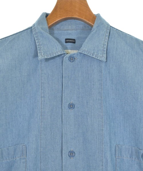 nanamica（ナナミカ）カジュアルシャツ 青 サイズ:M メンズ/2200653507033