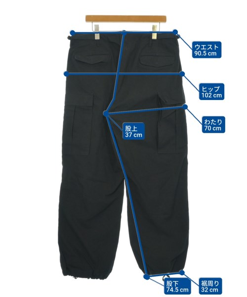 nanamica（ナナミカ）カーゴパンツ 紺 サイズ:36(XXL位) メンズ/2200660950174