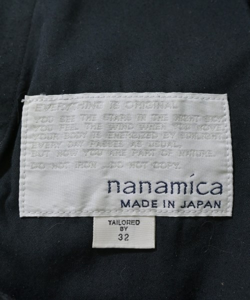 nanamica（ナナミカ）ショートパンツ 黒 サイズ:32(L位) メンズ/2200661921074