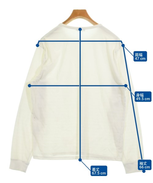 nanamica（ナナミカ）Tシャツ・カットソー 白 サイズ:L メンズ/2200719658099