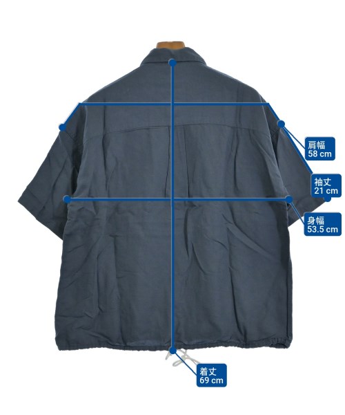 nanamica（ナナミカ）カジュアルシャツ 紺 サイズ:XS メンズ/2200640359164