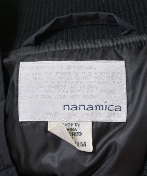 nanamica（ナナミカ）ダウンジャケット/ダウンベスト 黒 サイズ:M メンズ/2200708012017
