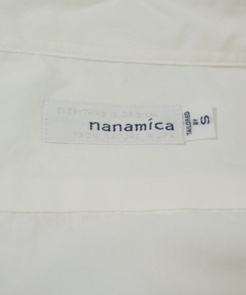 nanamica（ナナミカ）カジュアルシャツ 白 サイズ:S メンズ/2200706306460