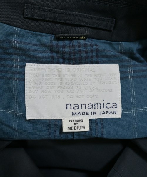 nanamica（ナナミカ）ステンカラーコート 紺 サイズ:M メンズ/2200662573012