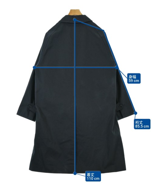 nanamica（ナナミカ）ステンカラーコート 紺 サイズ:M メンズ/2200662573012