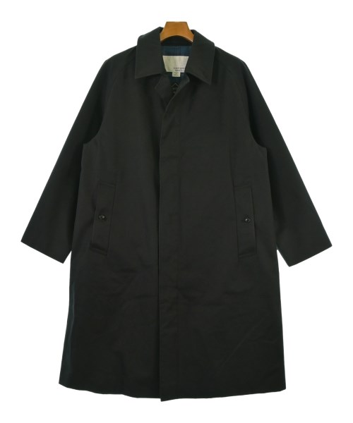 nanamica(ナナミカ)ステンカラーコート 黒 サイズ:S/2200663340033