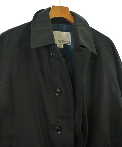 nanamica（ナナミカ）ステンカラーコート 黒 サイズ:S メンズ/2200663340033