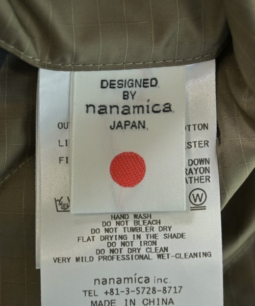 nanamica（ナナミカ）ダウンジャケット/ダウンベスト 黒 サイズ:M メンズ/2200661012079