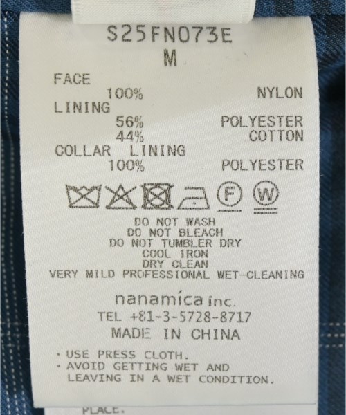 nanamica（ナナミカ）その他 紺 サイズ:M メンズ/2200667194038
