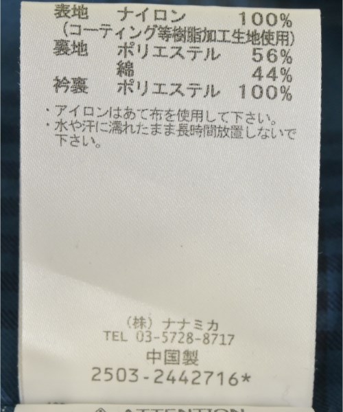nanamica（ナナミカ）その他 紺 サイズ:M メンズ/2200667194038