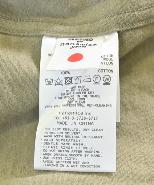 nanamica（ナナミカ）カジュアルシャツ カーキ サイズ:L メンズ/2200667682023