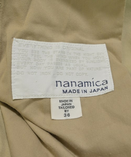 nanamica（ナナミカ）ショートパンツ ベージュ サイズ:36(XS位) メンズ/2200724196289