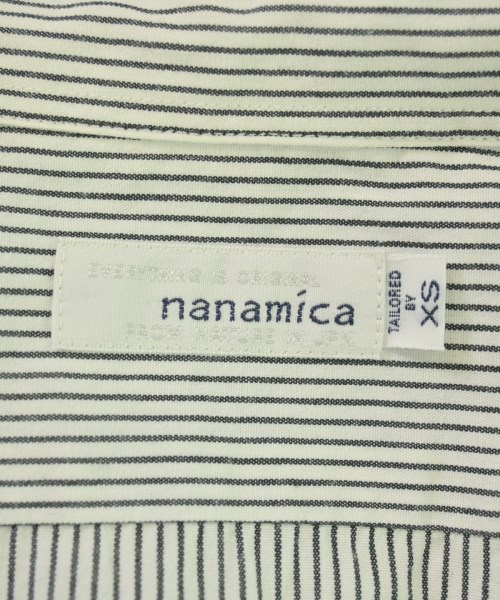 nanamica（ナナミカ）カジュアルシャツ 白 サイズ:XS メンズ/2200725405113