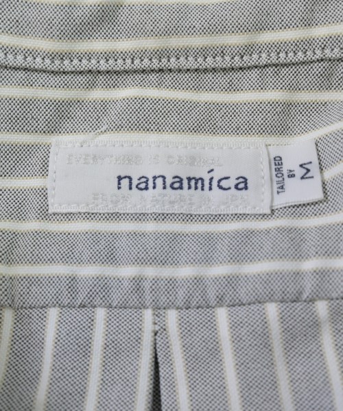 nanamica（ナナミカ）カジュアルシャツ グレー サイズ:M メンズ/2200723941040