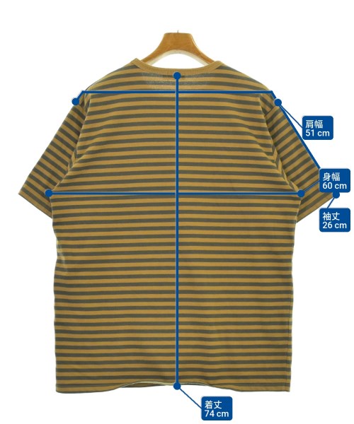 nanamica（ナナミカ）Tシャツ・カットソー ベージュ サイズ:L メンズ/2200691570068
