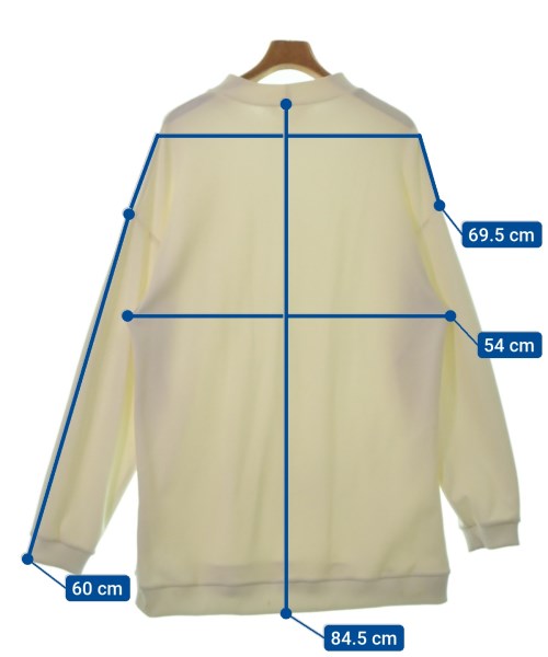 DIGAWEL（ディガウェル）スウェット 白 サイズ:1(S位) メンズ/2200458753512