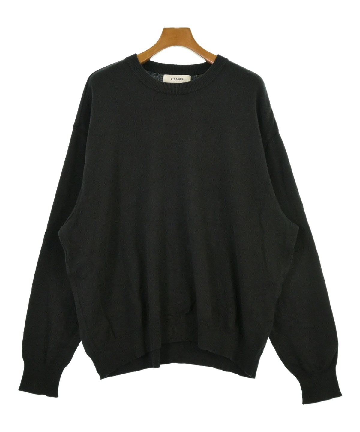 DIGAWEL ディガウェル ニット・セーター メンズ 【古着】【中古】 DIGAWEL（ディガウェル）ニット・セーター 黒 サイズ:2(M位) メンズ