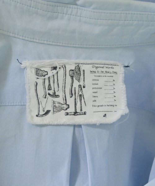 DIGAWEL（ディガウェル）カジュアルシャツ 青 サイズ:4(XL位) メンズ/2200621915105