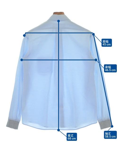 DIGAWEL（ディガウェル）カジュアルシャツ 青 サイズ:4(XL位) メンズ/2200621915105