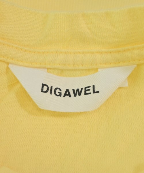DIGAWEL（ディガウェル）Tシャツ・カットソー 黄 サイズ:1(S位) メンズ/2200623375044