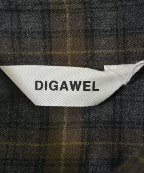 DIGAWEL（ディガウェル）カジュアルシャツ グレー サイズ:2(M位) メンズ/2200611634030