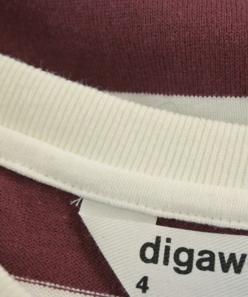 DIGAWEL（ディガウェル）Tシャツ・カットソー 白 サイズ:1(S位) メンズ/2200672172212