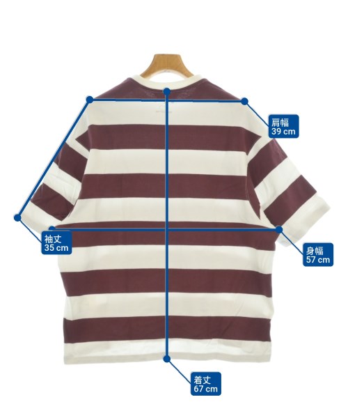 DIGAWEL（ディガウェル）Tシャツ・カットソー 白 サイズ:1(S位) メンズ/2200672172212