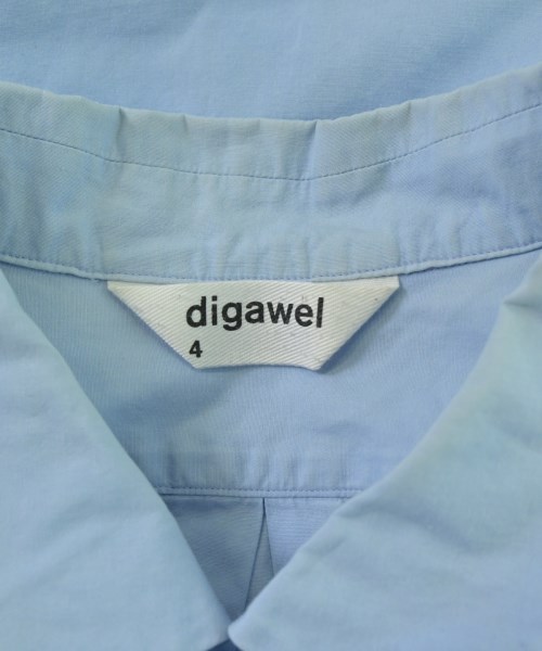 DIGAWEL（ディガウェル）カジュアルシャツ 青 サイズ:4(XL位) メンズ/2200678621042