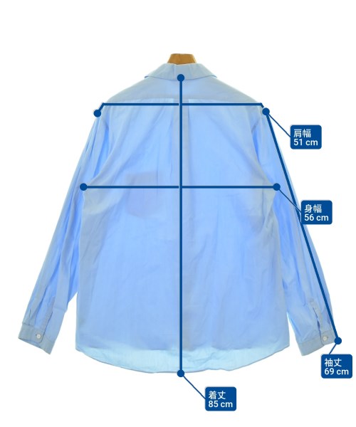 DIGAWEL（ディガウェル）カジュアルシャツ 青 サイズ:4(XL位) メンズ/2200678621042