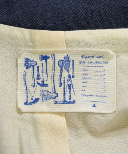 DIGAWEL（ディガウェル）ジャケット 紺 サイズ:S メンズ/2200679217022