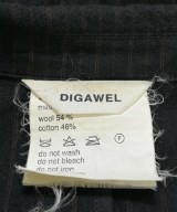DIGAWEL（ディガウェル）ジャケット 黒 サイズ:0(XS位) メンズ/2200679217039