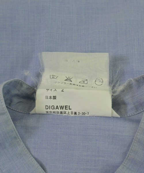 DIGAWEL（ディガウェル）カジュアルシャツ 青 サイズ:4(XL位) メンズ/2200694174386