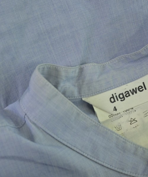 DIGAWEL（ディガウェル）カジュアルシャツ 青 サイズ:4(XL位) メンズ/2200694174386