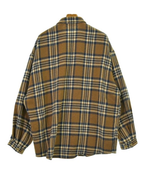 DIGAWEL（ディガウェル）カジュアルシャツ 茶 サイズ:1(S位) メンズ/2200661661024