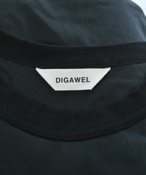 DIGAWEL（ディガウェル）Tシャツ・カットソー 黒 サイズ:1(S位) メンズ/2200712009065