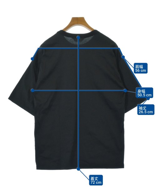 DIGAWEL（ディガウェル）Tシャツ・カットソー 黒 サイズ:1(S位) メンズ/2200712009065