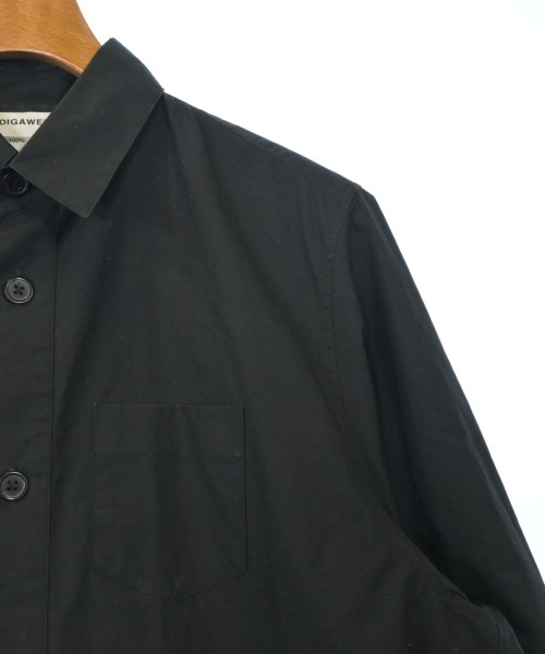 DIGAWEL（ディガウェル）カジュアルシャツ 黒 サイズ:1(S位) メンズ/2200644152044