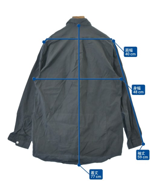 DIGAWEL（ディガウェル）カジュアルシャツ グレー サイズ:0(XS位) レディース/2200652445053