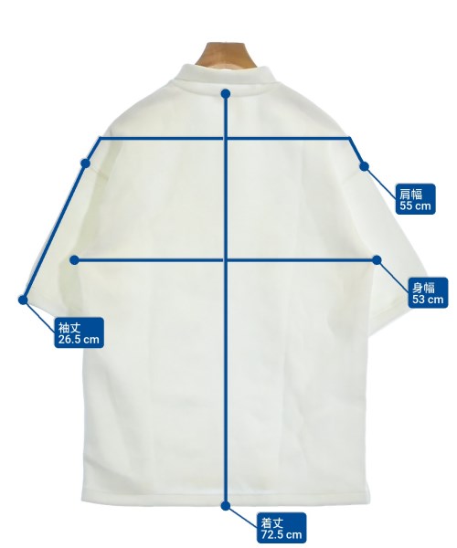DIGAWEL（ディガウェル）ポロシャツ 白 サイズ:2(M位) メンズ/2200652793376