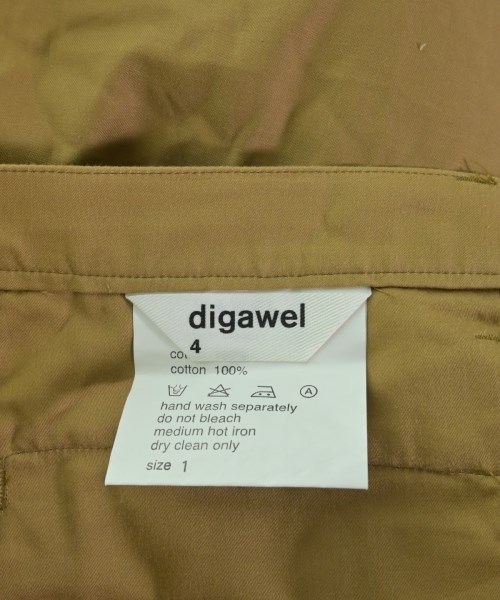 DIGAWEL（ディガウェル）その他 茶 サイズ:1(S位) メンズ/2200706555295