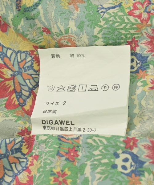 DIGAWEL（ディガウェル）カジュアルシャツ 青 サイズ:2(M位) メンズ/2200704955035