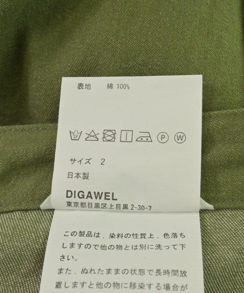 DIGAWEL（ディガウェル）その他 カーキ サイズ:2(M位) メンズ/2200704955097
