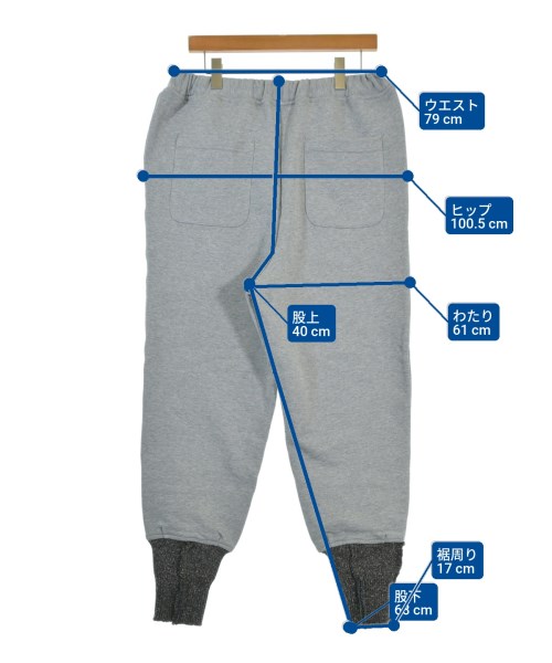 DIGAWEL（ディガウェル）スウェットパンツ グレー サイズ:3(L位) メンズ/2200661981054