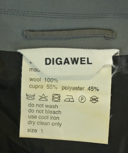 DIGAWEL（ディガウェル）ステンカラーコート グレー サイズ:1(S位) メンズ/2200725256067