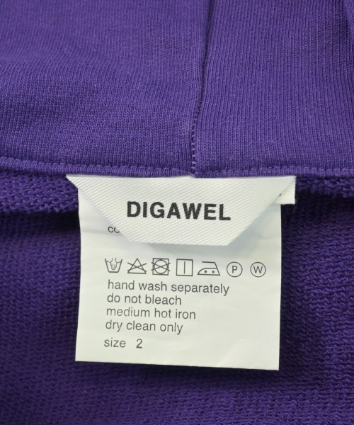 DIGAWEL（ディガウェル）パーカー 紫 サイズ:2(M位) メンズ/2200727824080