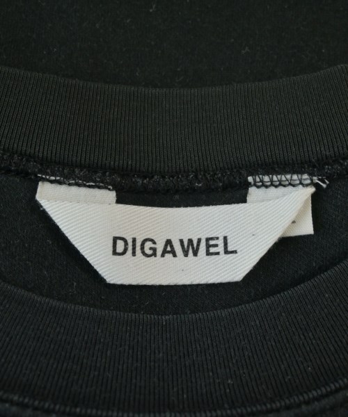 DIGAWEL（ディガウェル）Tシャツ・カットソー 黒 サイズ:2(M位) メンズ/2200690527032