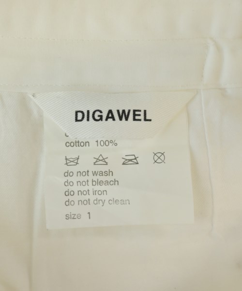 DIGAWEL（ディガウェル）その他 白 サイズ:1(S位) メンズ/2200692764107
