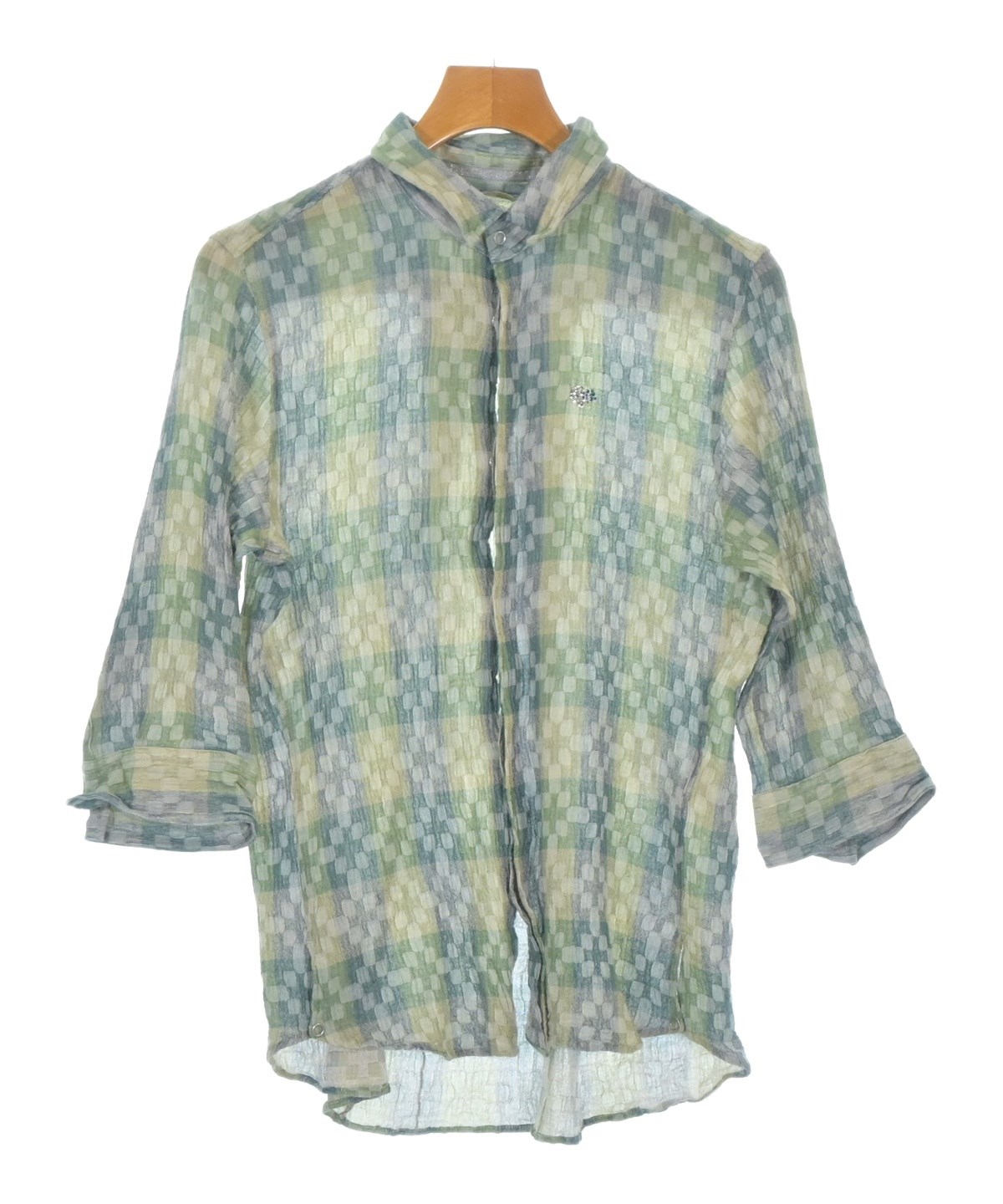 Francist M K S Tシャツ　L FranCisT MOR.K.S.（フランシストモークス）カジュアルシャツ 緑