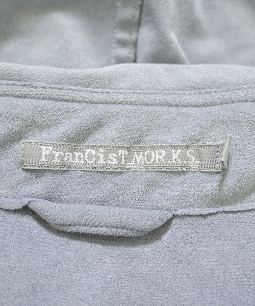 FranCisT MOR.K.S.（フランシストモークス）カジュアルシャツ グレー サイズ:4(XL位) メンズ/2200717894062