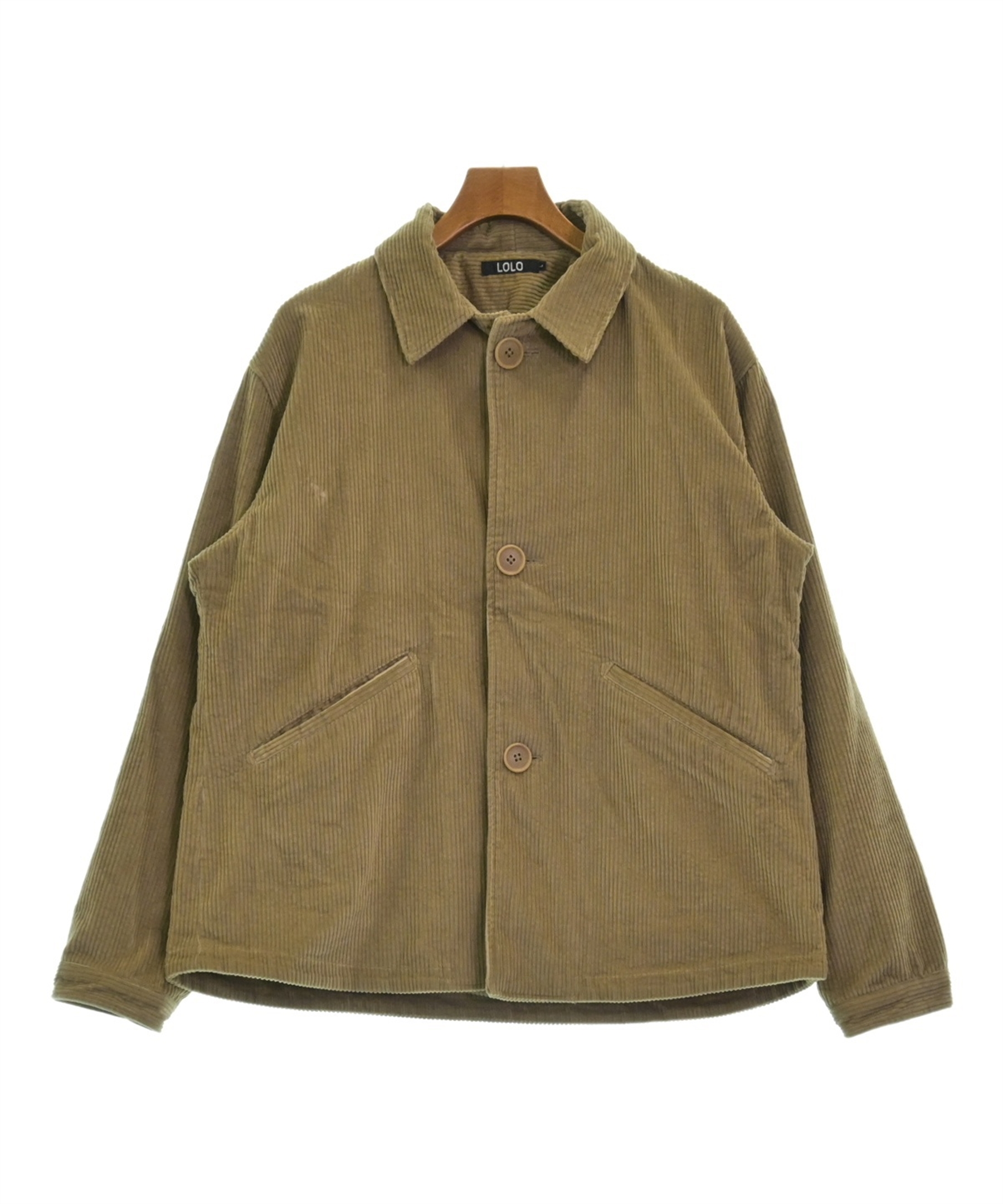 Lolo（ロロ）カバーオール ベージュ サイズ:L メンズ